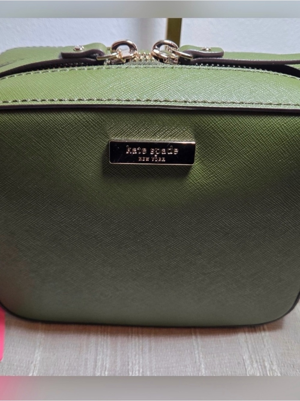 Kate Spade Newbury Lane Cammie Crossbody Bag in Sapling Green - Picture 3 of 15